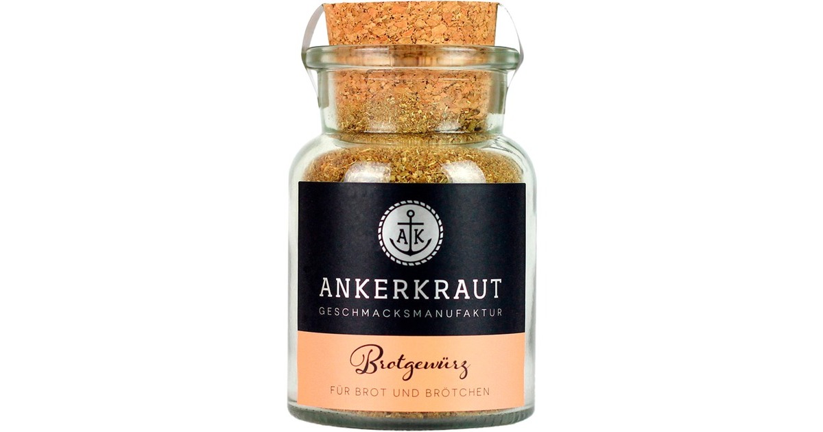 Ankerkraut Brotgewürz Hamburg(70 g, Korkenglas)