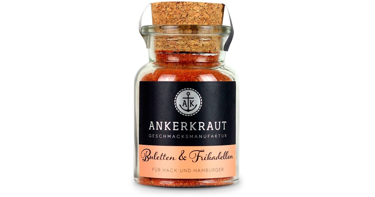 Ankerkraut Buletten & Frikadellen, Gewürz(100 g, Korkenglas)