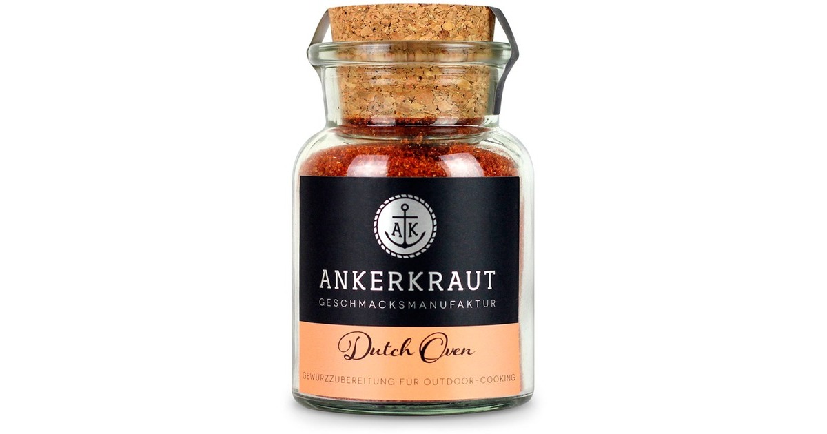 Ankerkraut Dutch Oven Gewürz(90 g, Korkenglas)