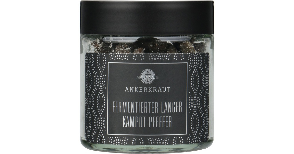 Ankerkraut Fermentierter langer Kampot Pfeffer, Gewürz(55 g, Tiegel)