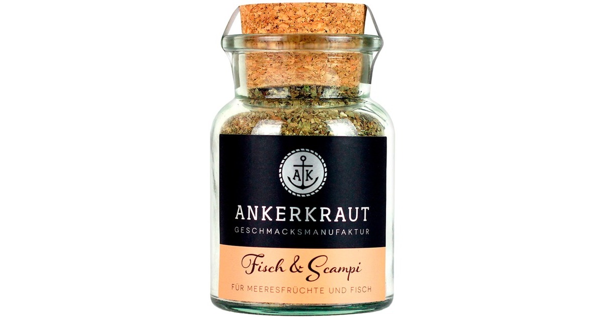 Ankerkraut Fisch & Scampi, Gewürz(70 g, Korkenglas)