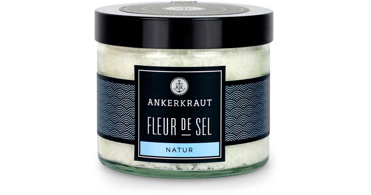 Ankerkraut Fleur de Sel - Natur, Gewürz(160 g, Tiegel)