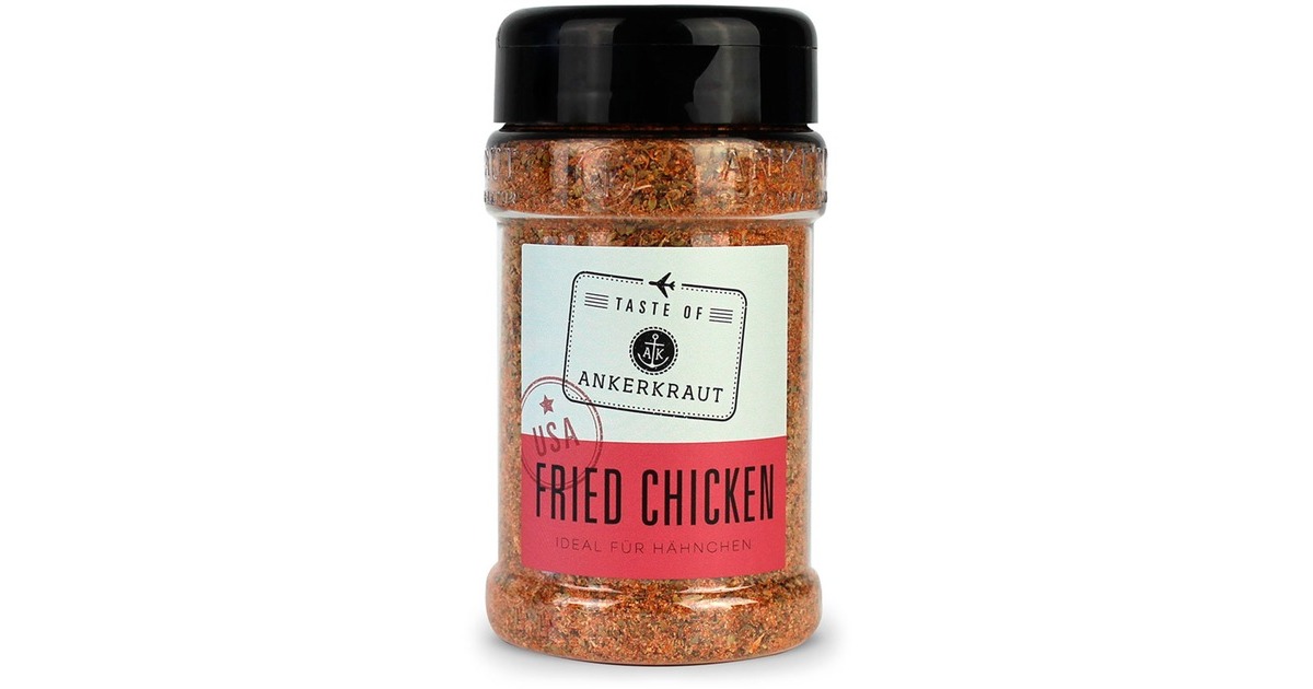 Ankerkraut Fried Chicken (USA), Gewürz(225 g, Streudose)
