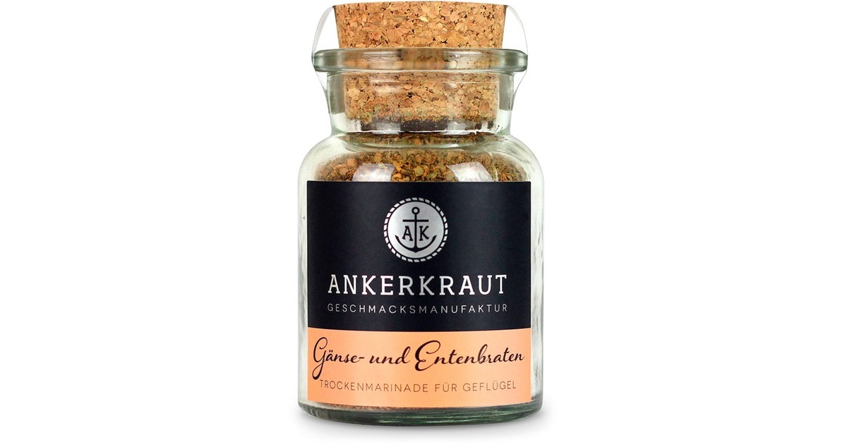 Ankerkraut Gänse- und Entenbraten, Gewürz(75 g, Korkenglas)