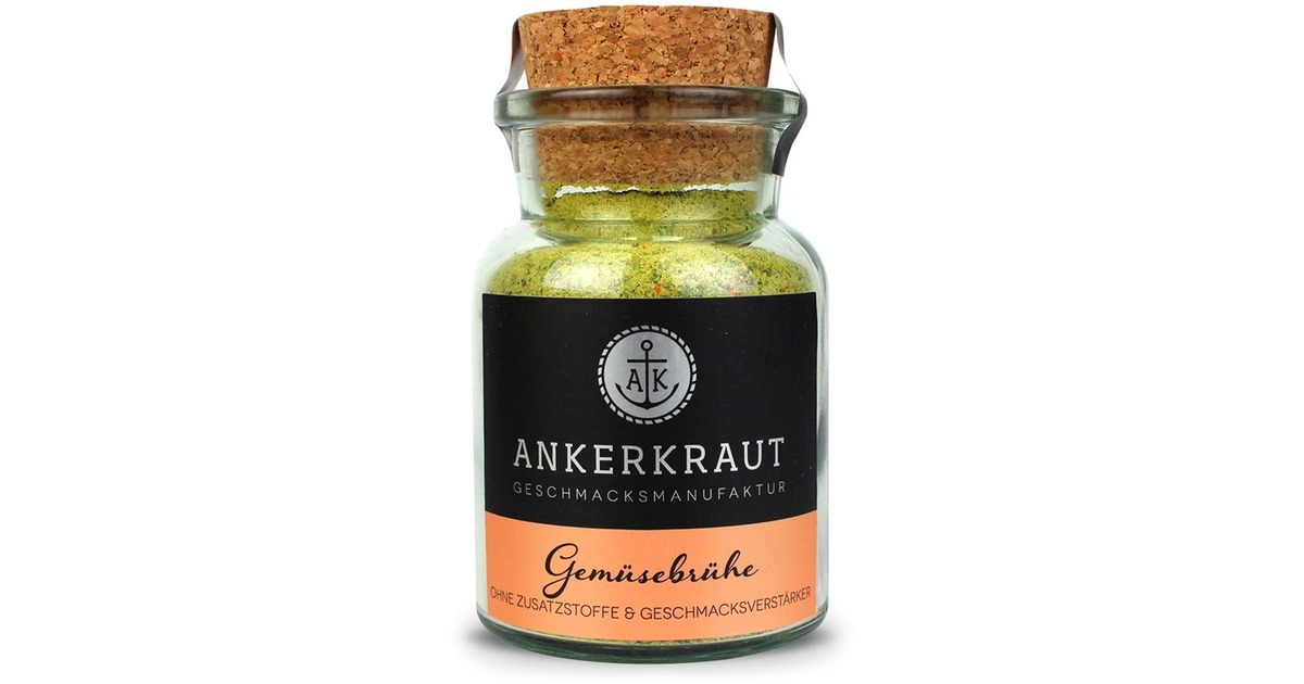 Ankerkraut Gemüsebrühe, Gewürz(90 g, Korkenglas)