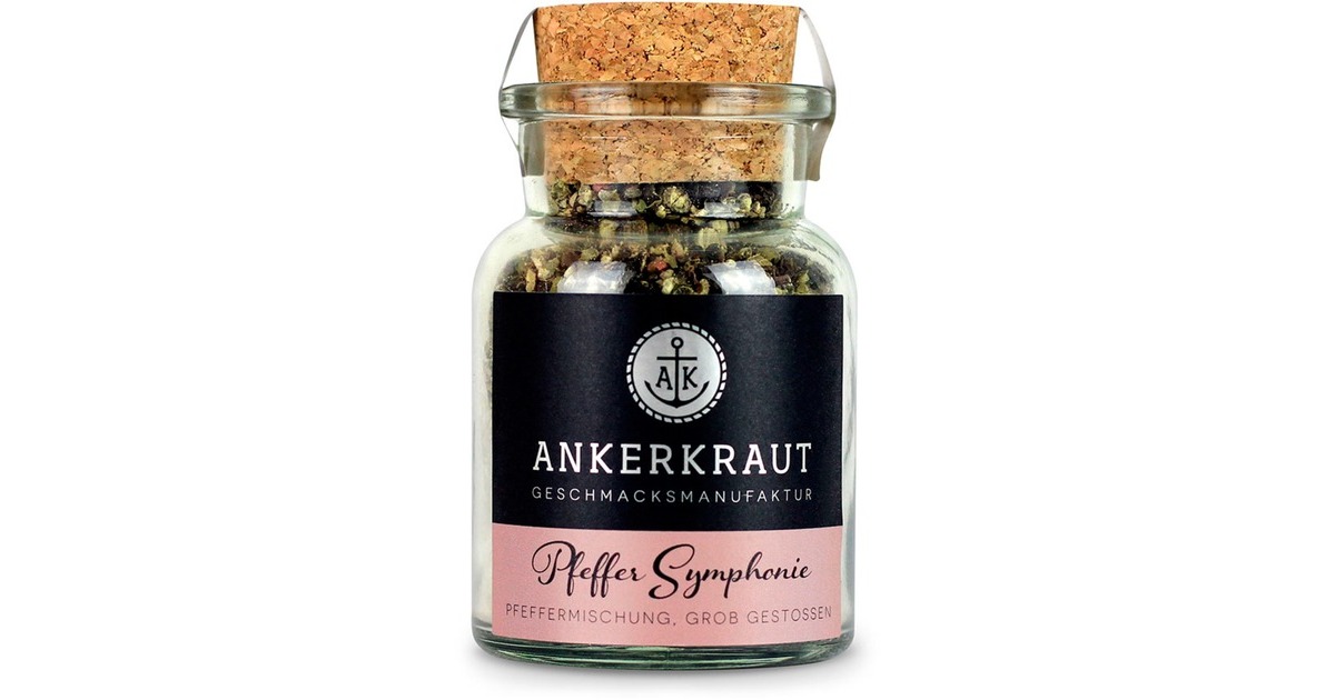 Ankerkraut Geschenkset 'Best of' mit 3 Korkengläsern(Karton mit Sichtfenster)