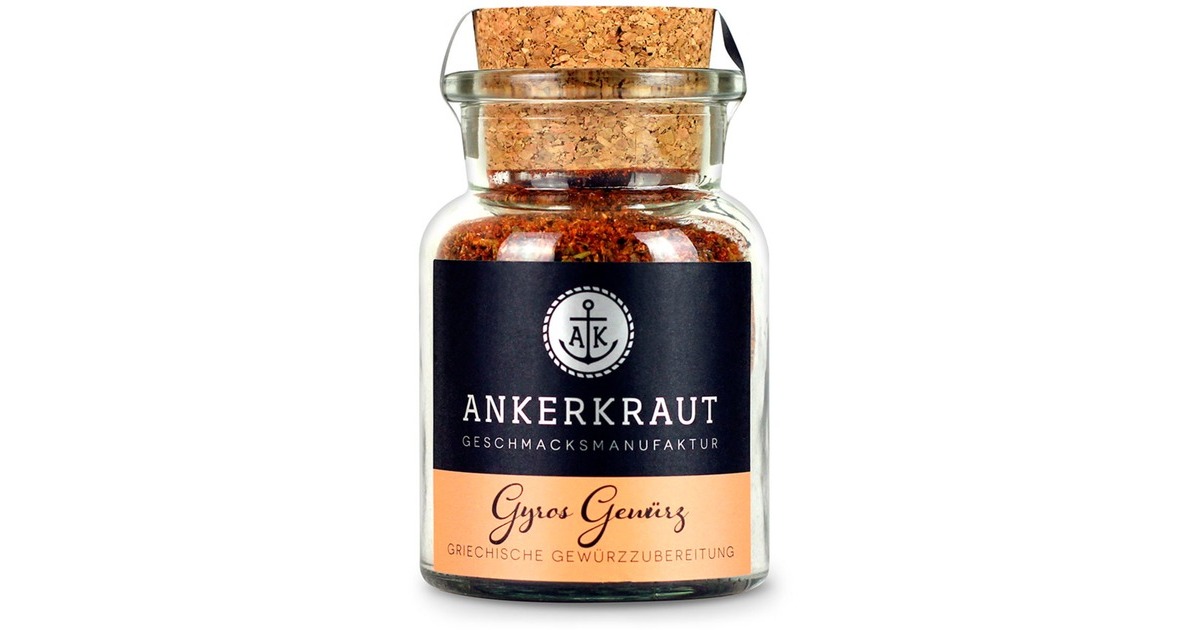 Ankerkraut Gyros Gewürz(80 g, Korkenglas)