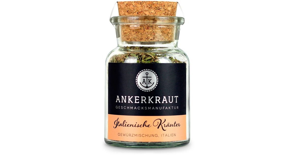 Ankerkraut Italienische Kräuter, Gewürz(20 g, Korkenglas)