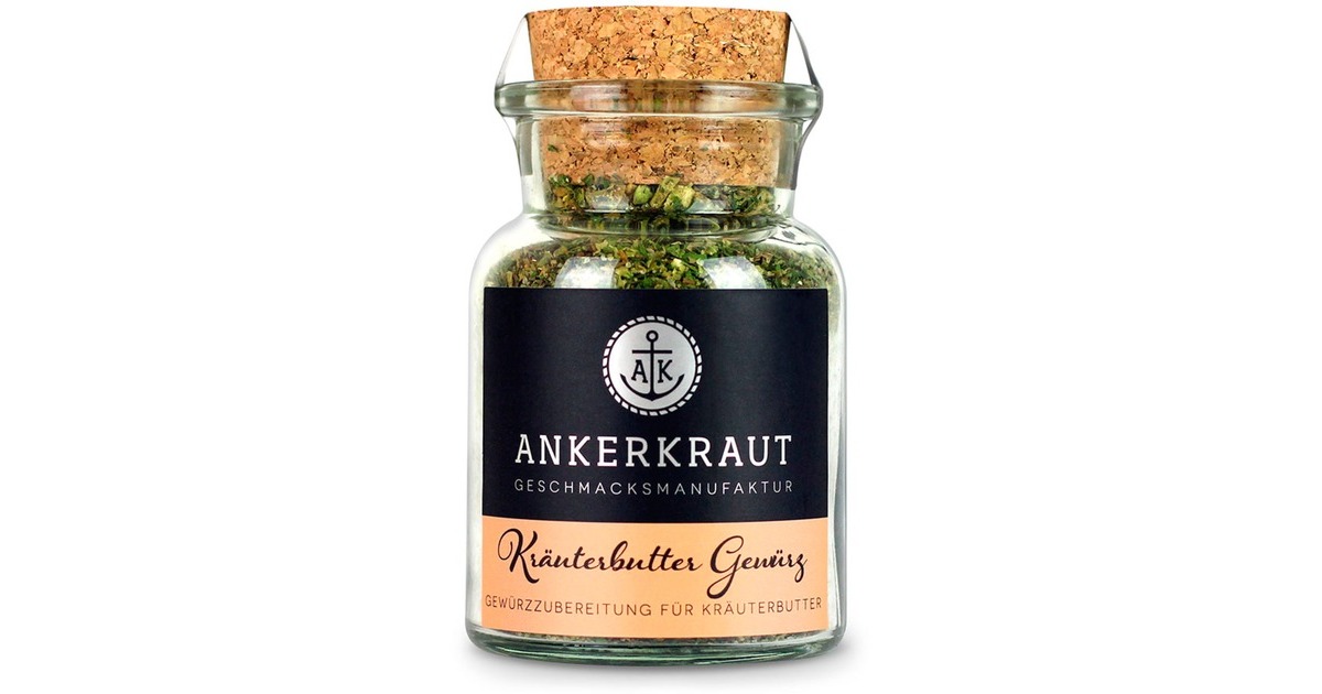 Ankerkraut Kräuterbutter Gewürz(65 g, Korkenglas)