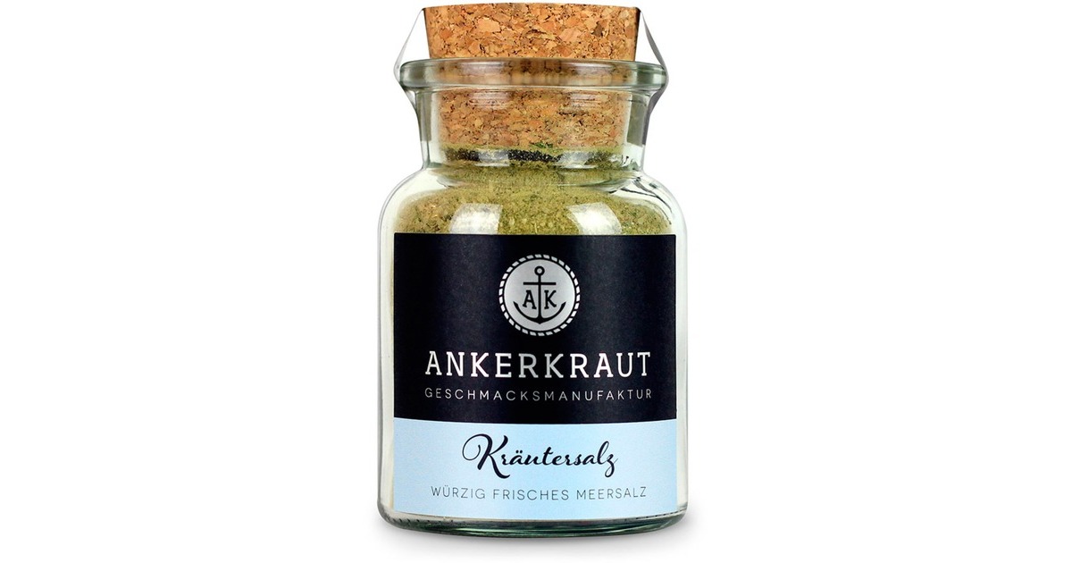 Ankerkraut Kräutersalz, Gewürz(100g, Korkenglas)