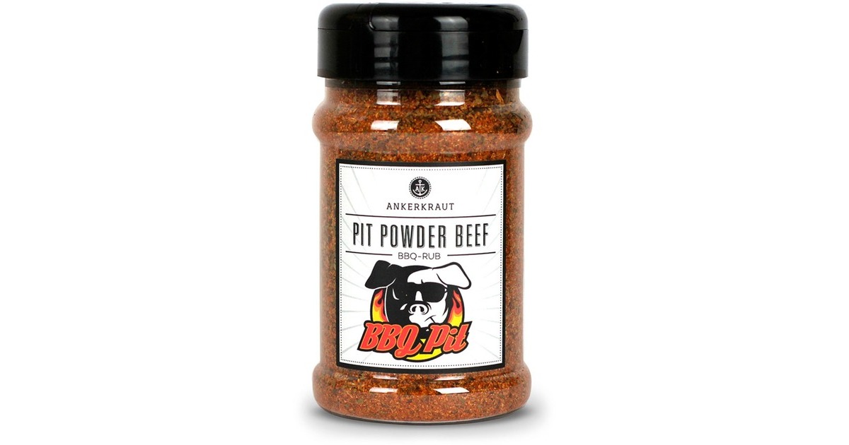 Ankerkraut Pit Powder Beef, Gewürz(200 g, Streudose)