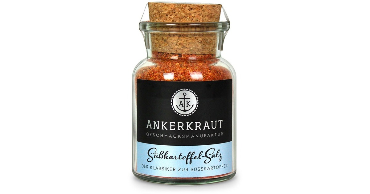 Ankerkraut Süßkartoffel-Salz, Gewürz(100 g, Korkenglas)