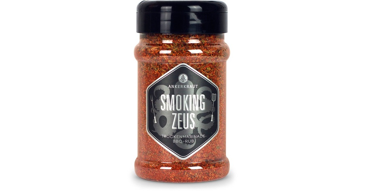 Ankerkraut Smoking Zeus, Gewürz(200 g, Streudose)