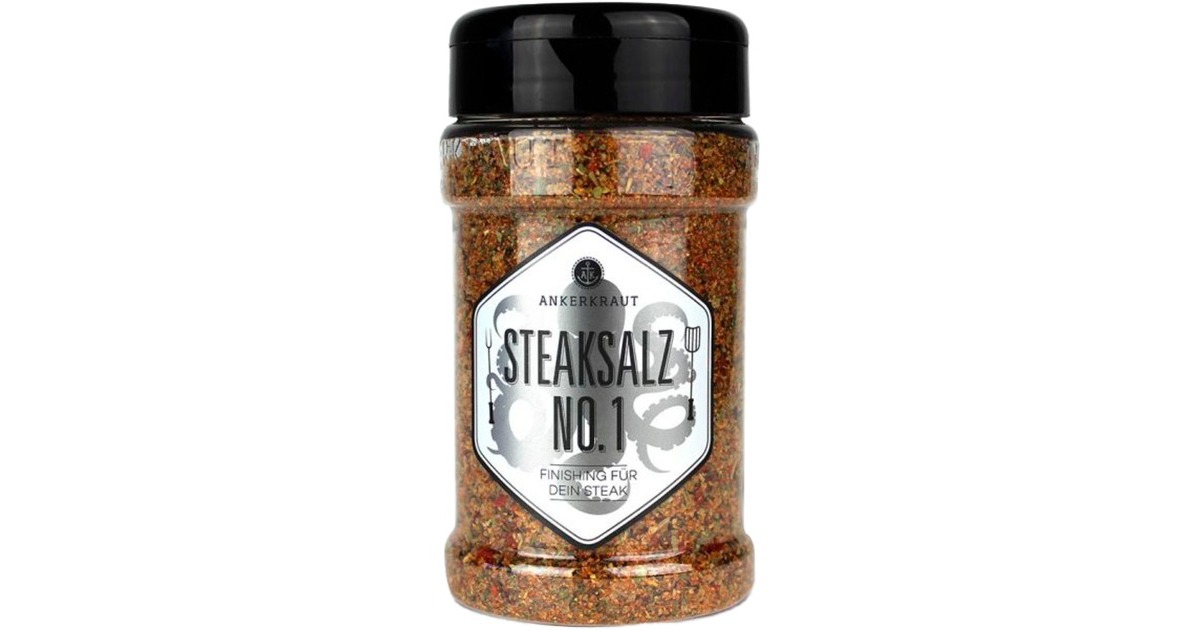 Ankerkraut Steaksalz No. 1, Gewürz(170 g, Streudose)