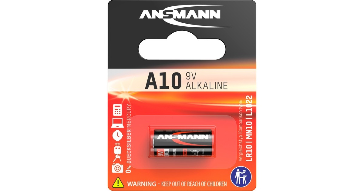 Ansmann A10/LR10, Batterie