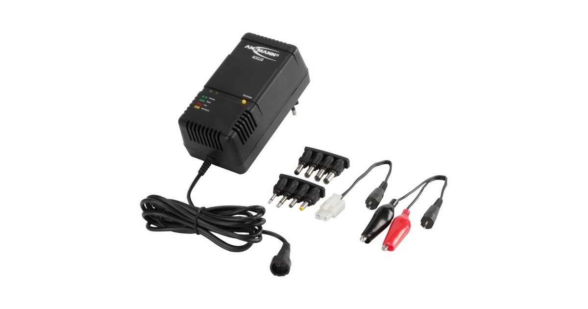 Ansmann ACS110, Ladegerät(schwarz)