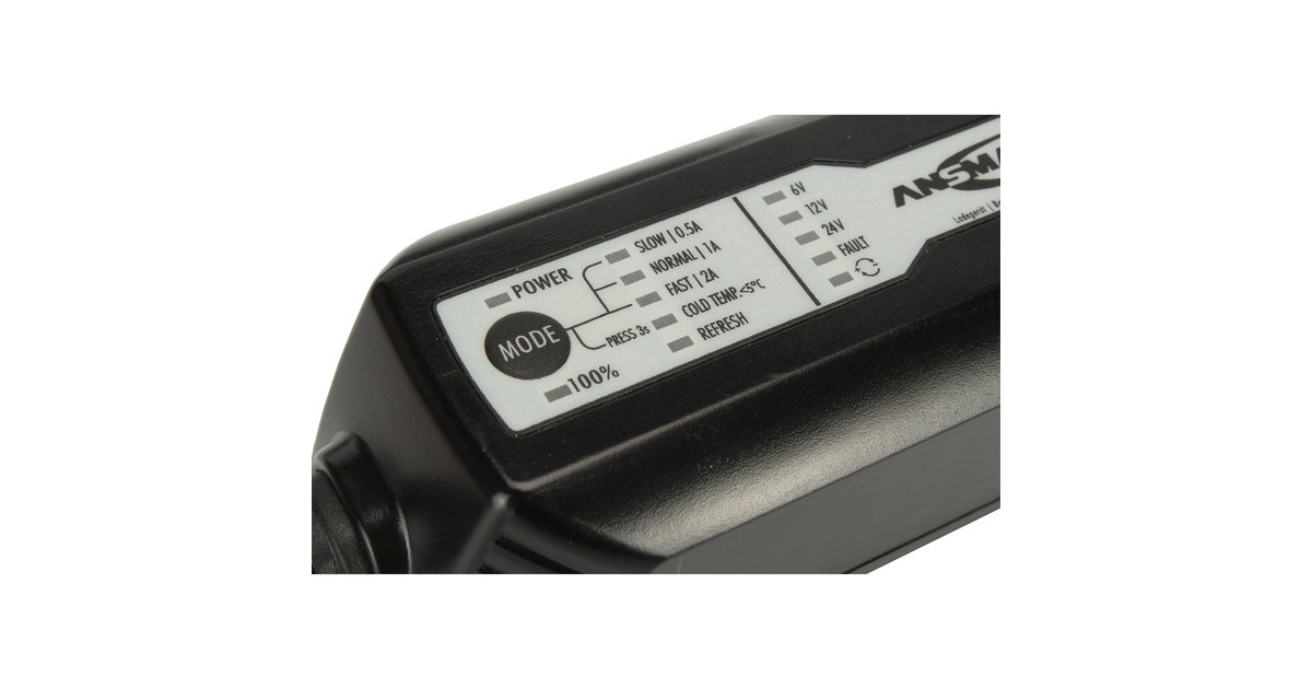 Ansmann ALCT 6-24/2, Ladegerät(schwarz)