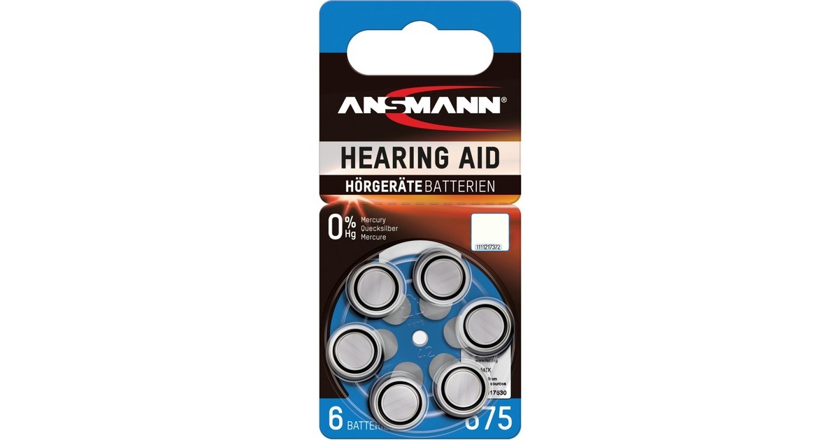 Ansmann AZA675 (PR44), Batterie(Zinc-Air)