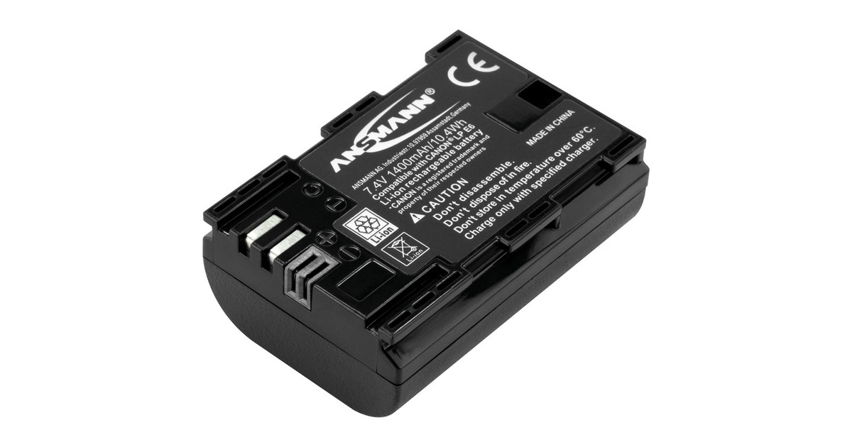 Ansmann A-Can LP-E6, Kamera-Akku