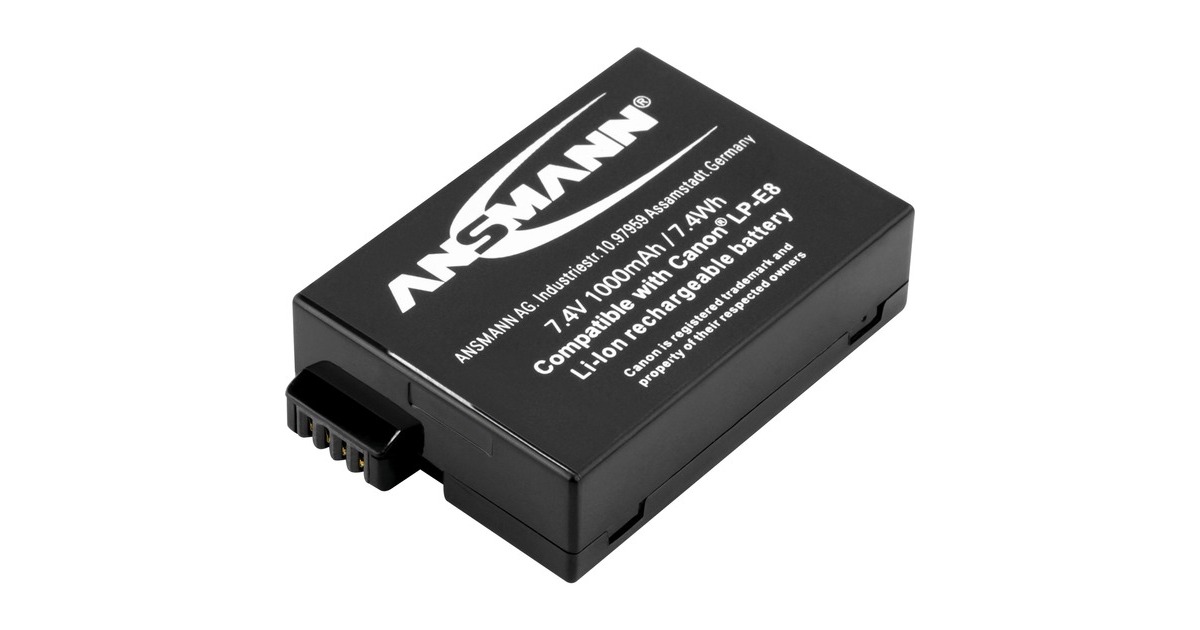 Ansmann A-Can LP-E8, Kamera-Akku