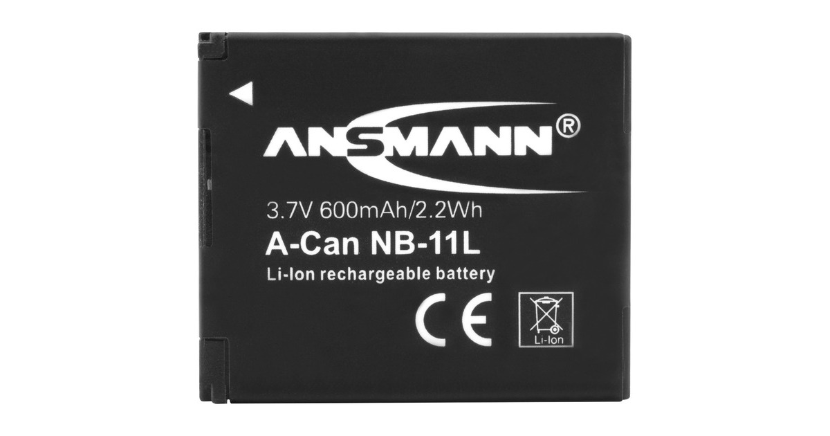 Ansmann A-Can NB 11 L, Kamera-Akku(baugleich mit Canon NB-11 L)