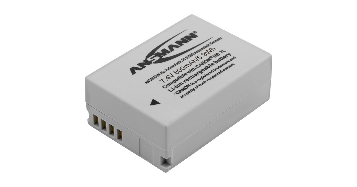 Ansmann A-Can NB 7 L, Kamera-Akku(entspricht Canon NB 7 L, Retail)
