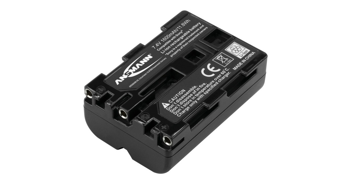 Ansmann A-Son NP FM500H, Kamera-Akku(entspricht Sony NP FM500H)