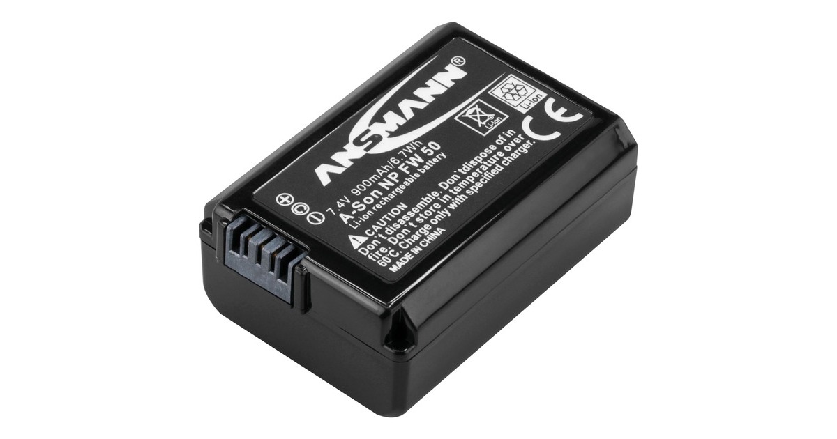 Ansmann A-Son NP FW50, Kamera-Akku(entspricht Sony NP FW50)