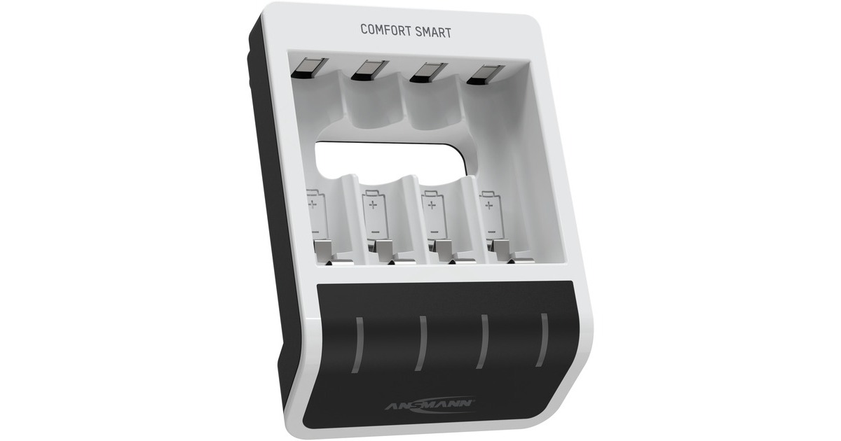 Ansmann Comfort Smart, Ladegerät(weiß/schwarz)