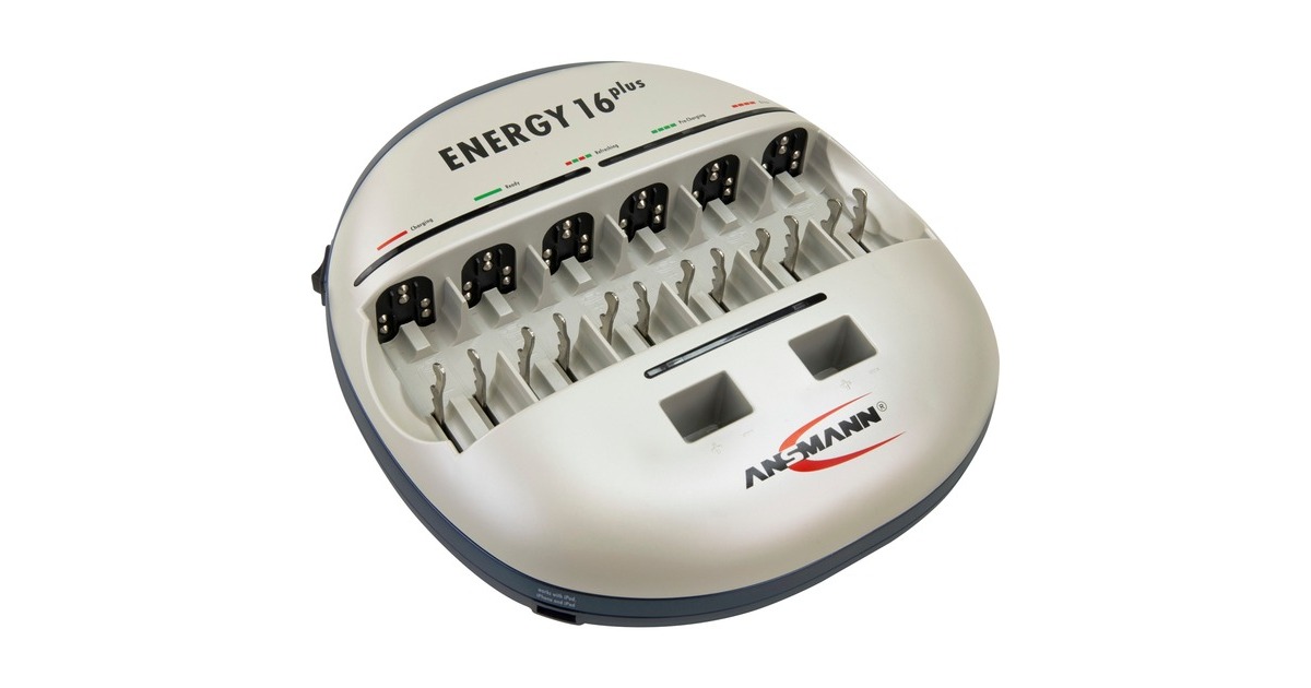 Ansmann Energy 16 Plus, Ladegerät