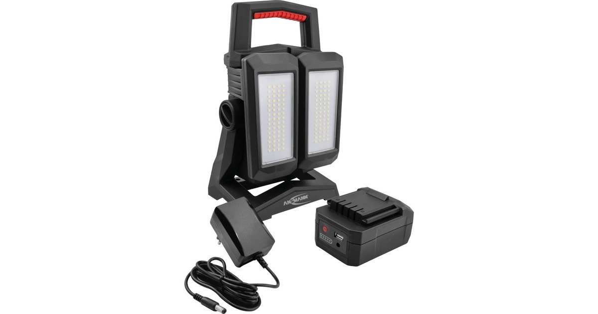 Ansmann HS4500R-DUO, LED-Leuchte(schwarz/rot) Ansmann HS4500R-DUO, LED-Leuchte(schwarz/rot)