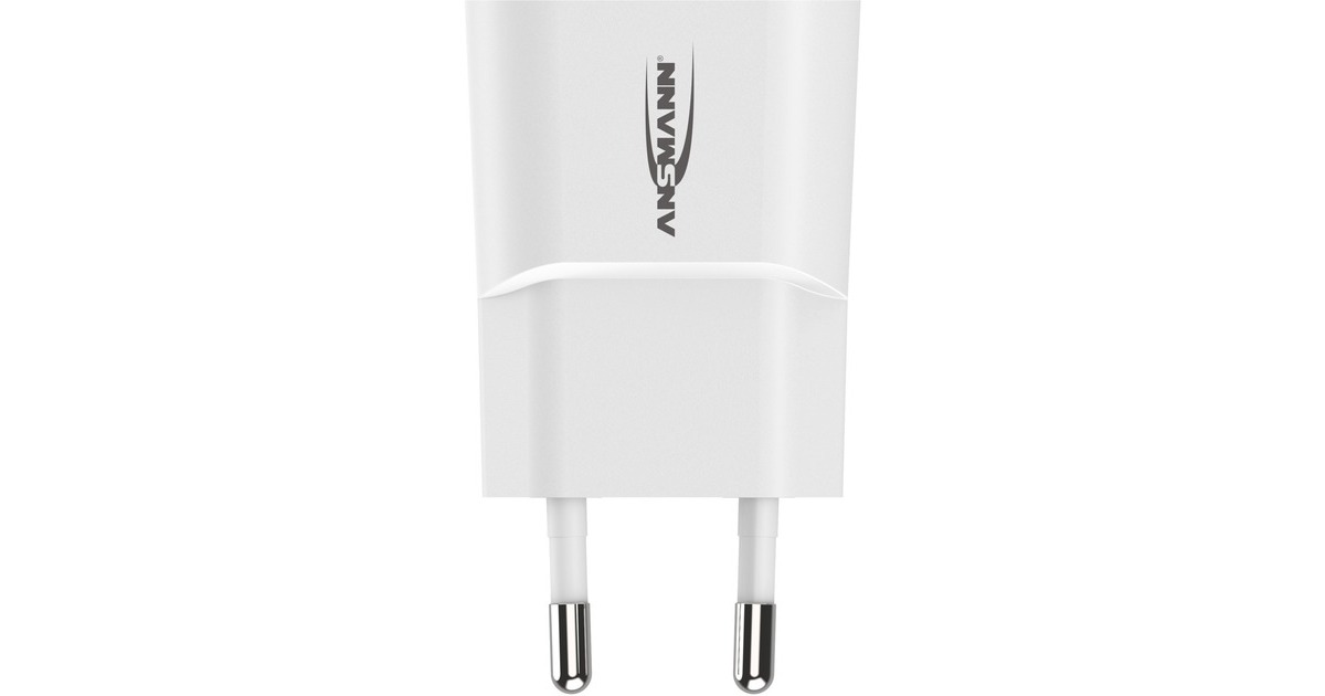 Ansmann Home Charger HC105, Ladegerät(weiß, intelligente Ladesteuerung, Multisafe-Technologie)