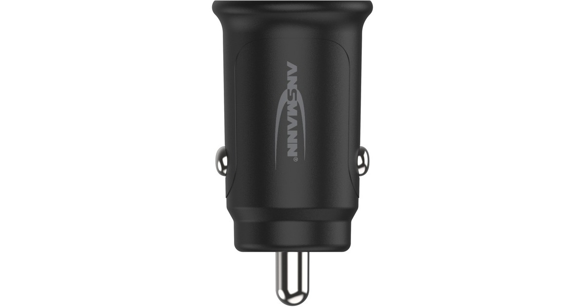 Ansmann In-Car-Charger CC212, Ladegerät(schwarz)