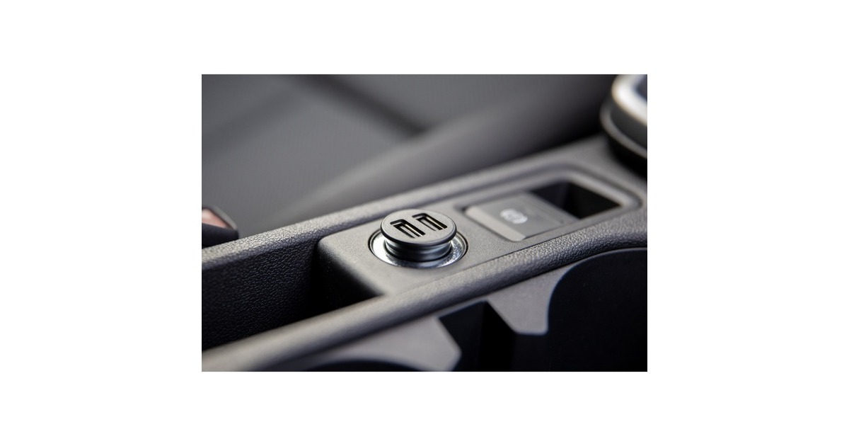 Ansmann In-Car-Charger CC212, Ladegerät(schwarz)