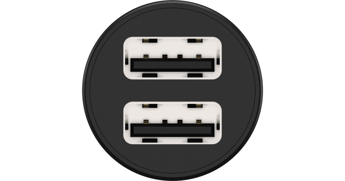 Ansmann In-Car-Charger CC212, Ladegerät(schwarz)