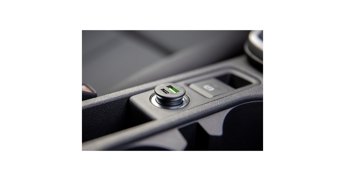 Ansmann In-Car-Charger CC230PD, Ladegerät(schwarz)