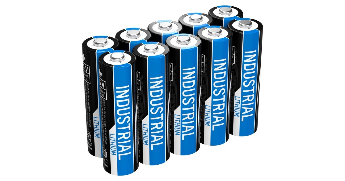 Ansmann Lithium Batterie Mignon AA / FR06(10 Stück)