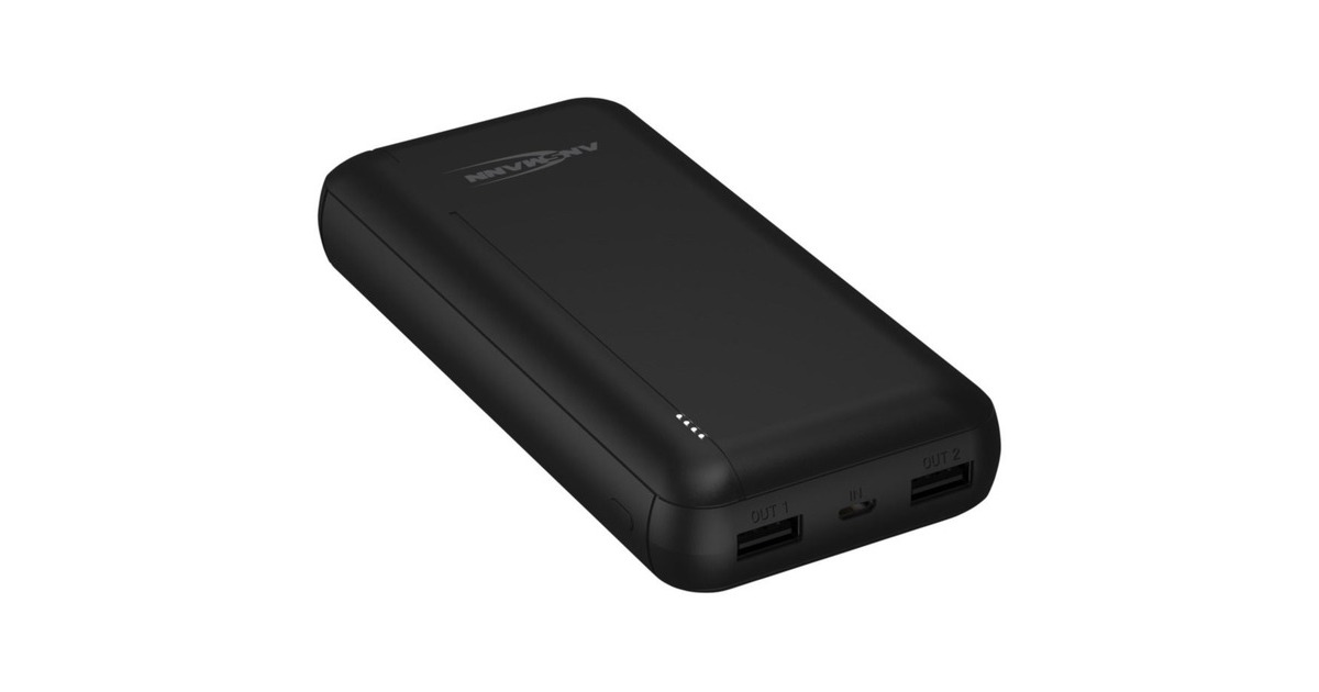 Ansmann Powerbank PB212, 20.000 mAh(anthrazit)