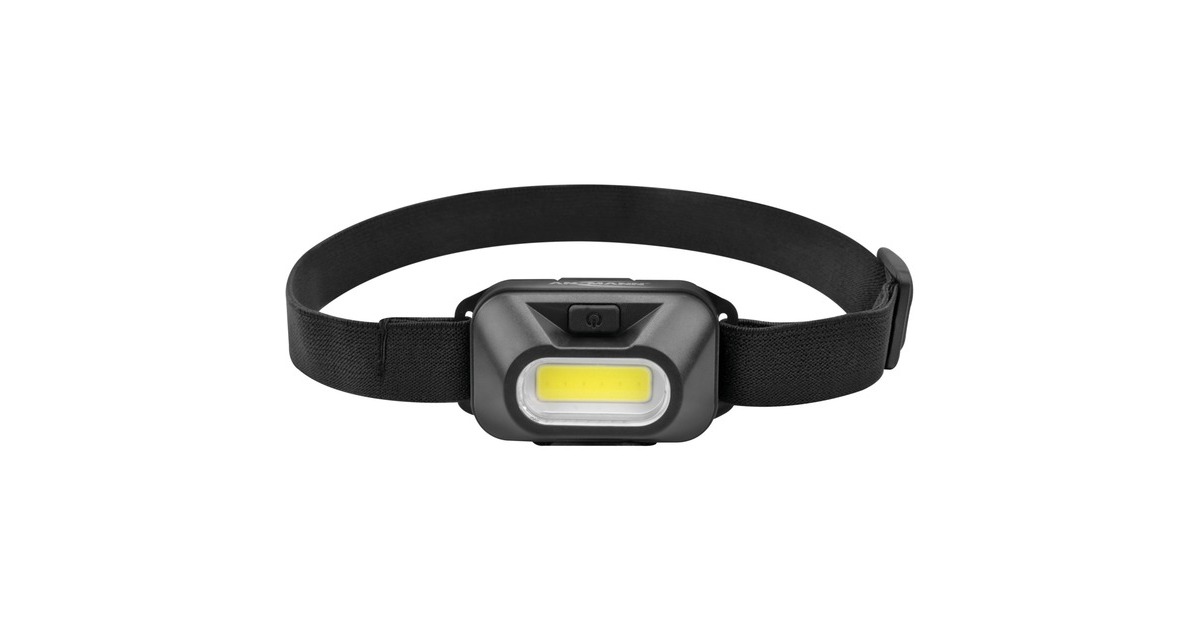 Ansmann Stirnlampe HD120B, LED-Leuchte(schwarz)