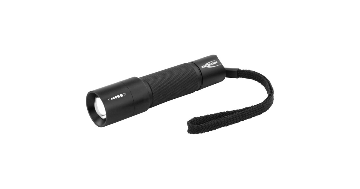 Ansmann Taschenlampe M100F(schwarz)
