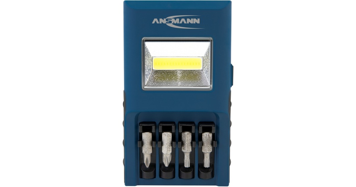 Ansmann WL180B mit Bithalter, Arbeitsleuchte(blau) Ansmann WL180B mit Bithalter, Arbeitsleuchte(blau)