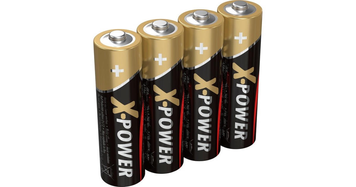 Ansmann X-Power, Batterie(4 Stück, AA)