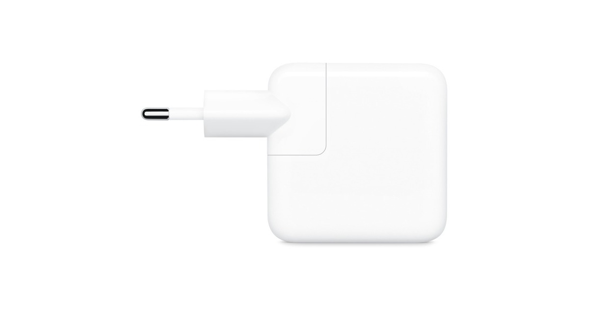Apple 35W Dual USB-C Power Adapter, Netzteil(weiß)
