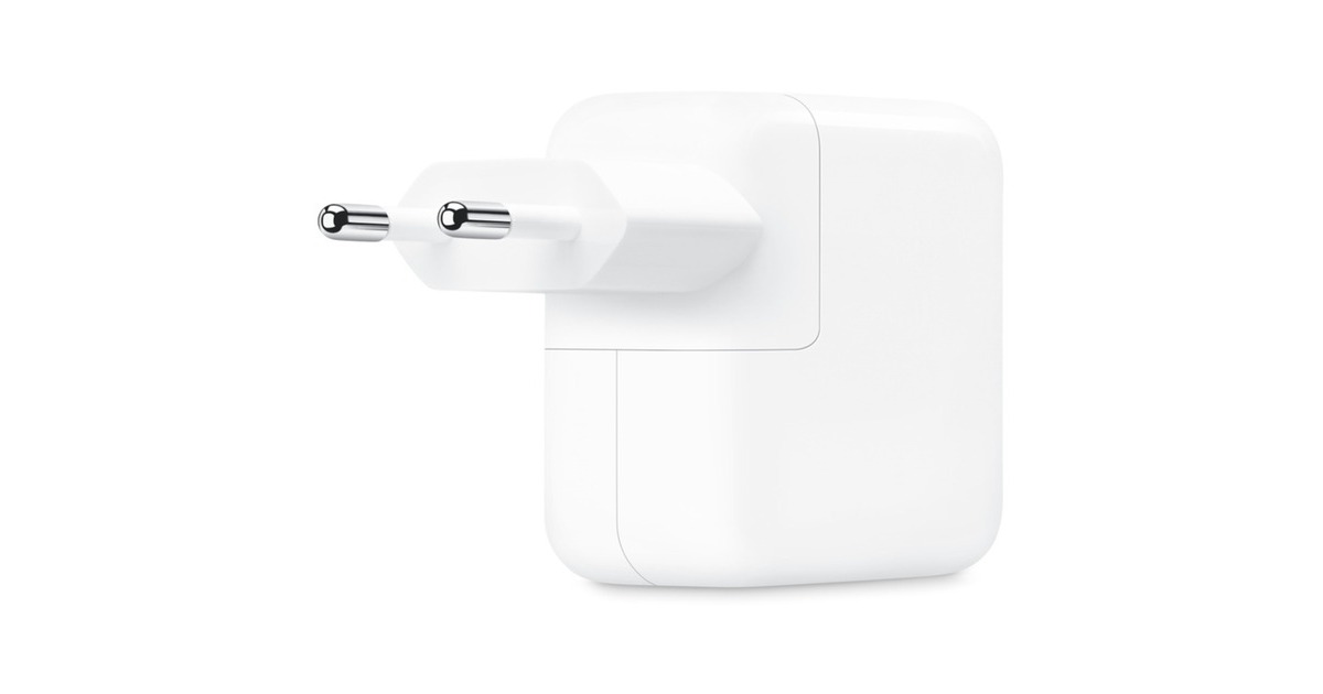 Apple 35W Dual USB-C Power Adapter, Netzteil(weiß)
