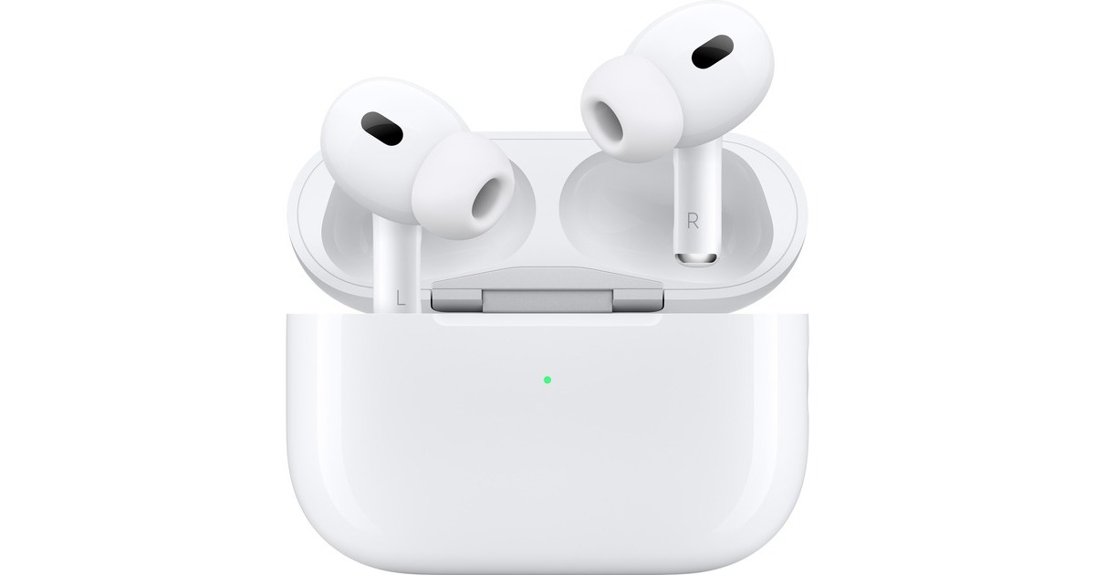 Apple AirPods Pro (2.Generation), Kopfhörer(weiß, USB-C, MagSafe, Bluetooth)
