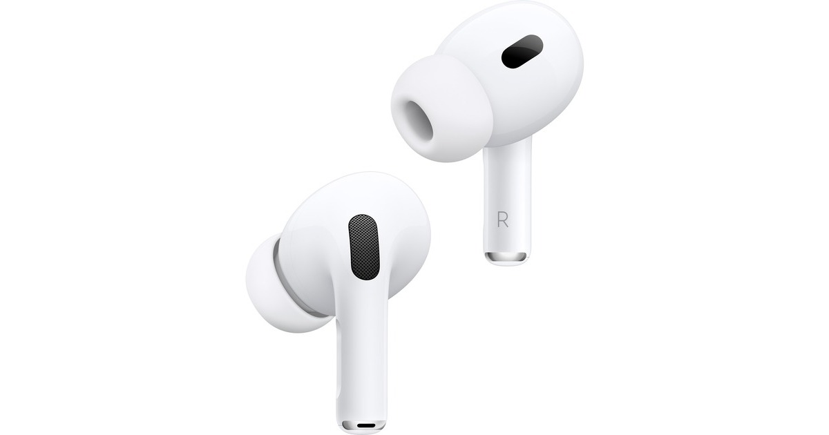Apple AirPods Pro (2.Generation), Kopfhörer(weiß, USB-C, MagSafe, Bluetooth)