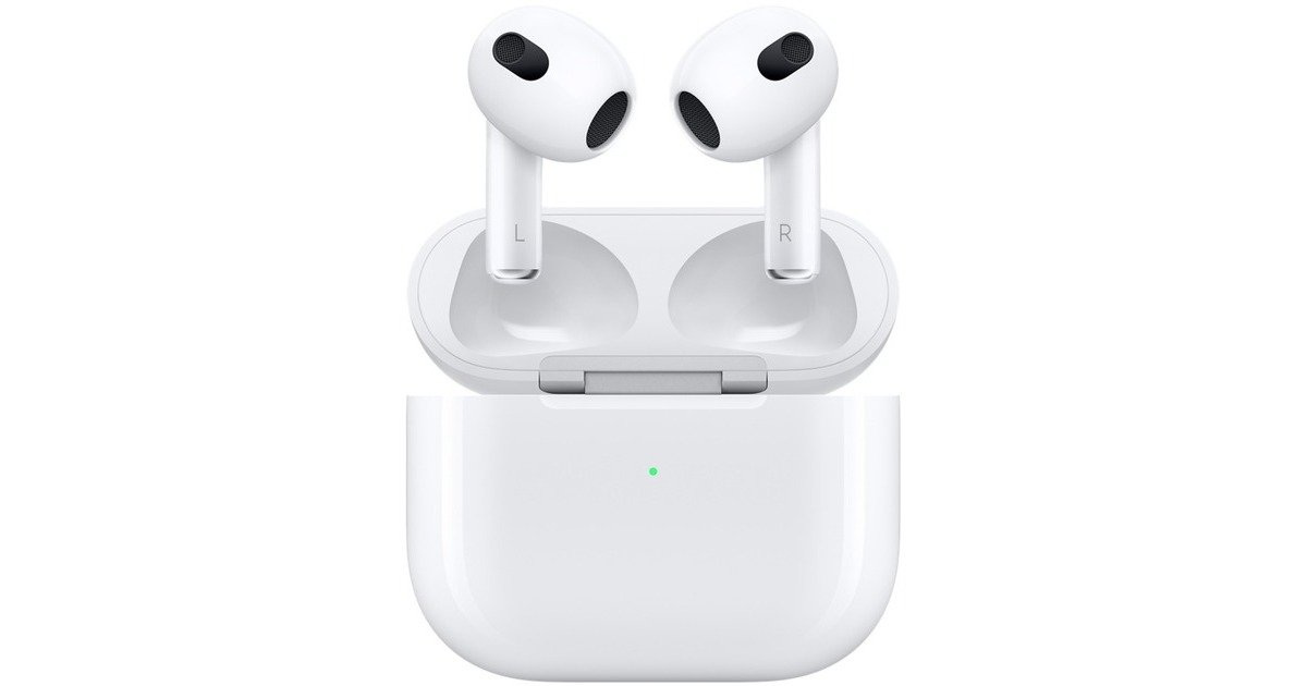 Apple AirPods (3.Generation), Kopfhörer(weiß, Bluetooth, MagSafe)