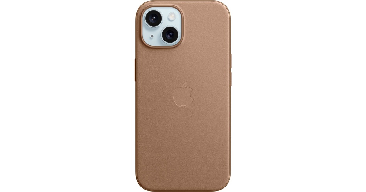 Apple Feingewebe Case mit MagSafe, Handyhülle(taupe, iPhone 15)