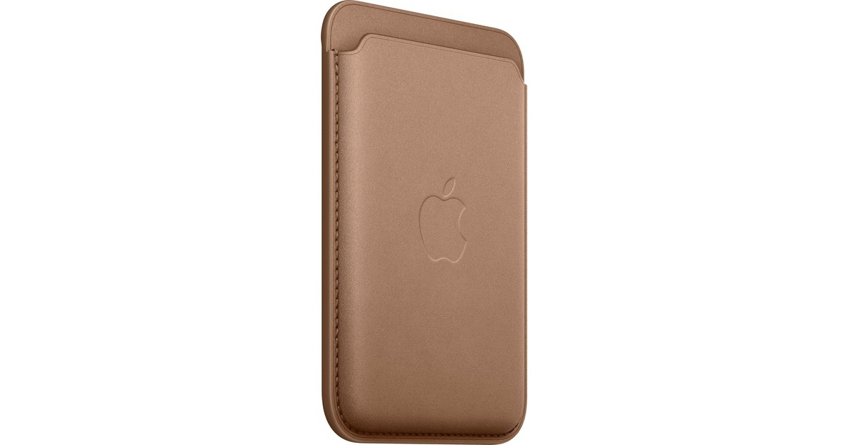 Apple Feingewebe Wallet mit MagSafe, Schutzhülle(taupe)