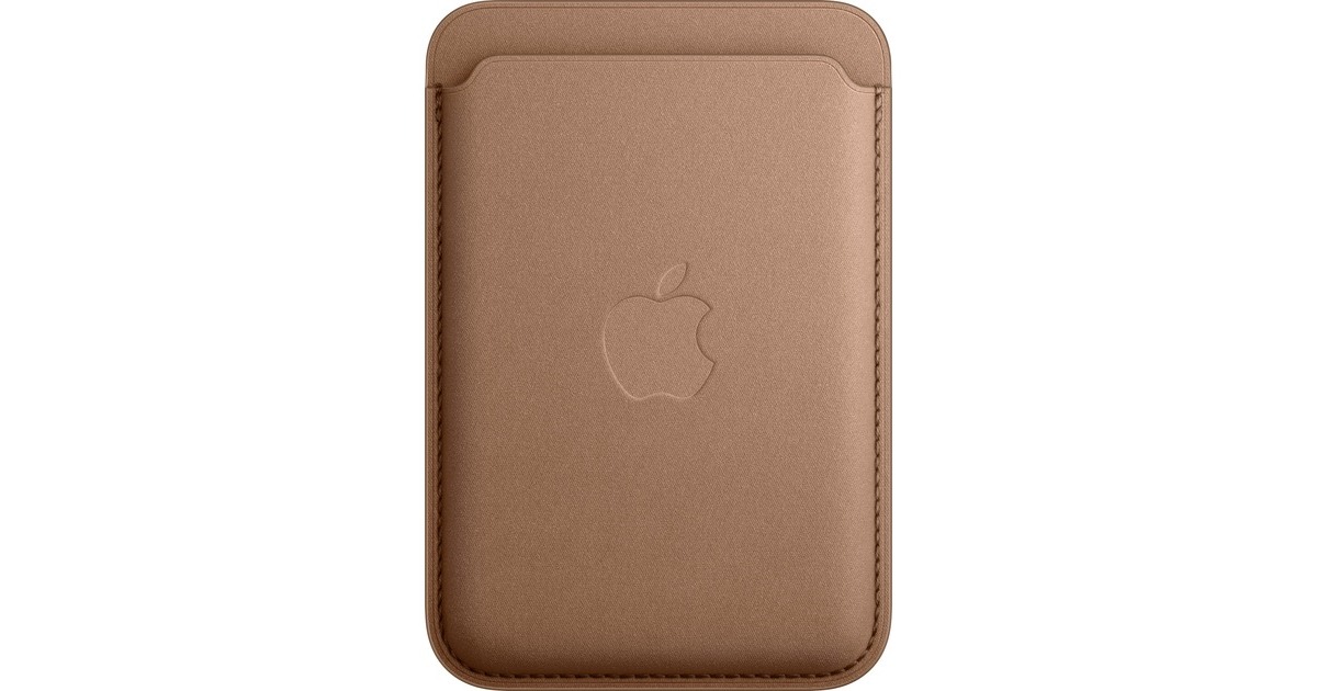 Apple Feingewebe Wallet mit MagSafe, Schutzhülle(taupe)